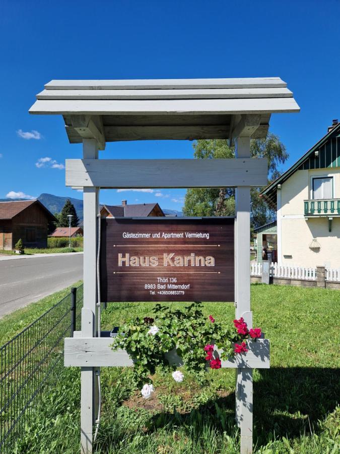Haus Karina Hotel Bad Mitterndorf Exterior photo